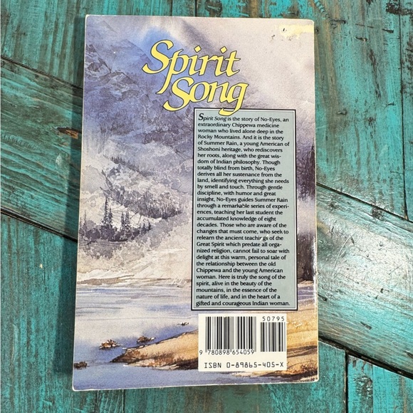 Spirit Song: The Visionary Wisdom of No-Eyes by Mary Summer Rain Vintage 1985 - Picture 3 of 5